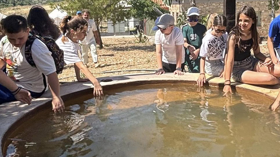 Επίσκεψη του Δημοτικού Σχολείου Λουτρόπολης Θερμής